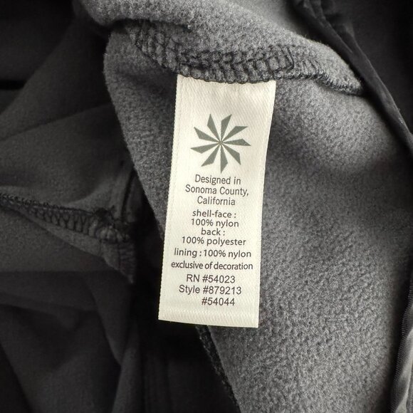 Athleta Ski Snowboard Pants Size 16 Black Nylon Snow Fleece Lined‎ PT-2456 - Picture 11 of 13